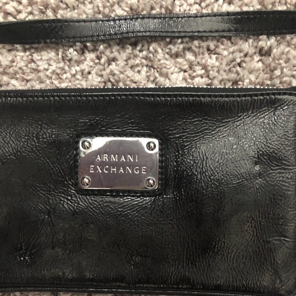 Armani exchange clutch